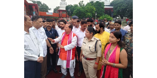 अशोक धाम में अंतिम सोमवारी की तैयारी तेज, मंत्री विजय सिन्हा ने लिया सुरक्षा व्यवस्था का जायजा